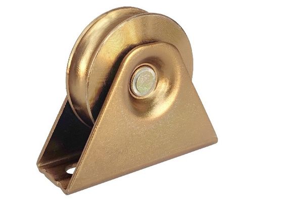 98mm 4&quot; сверхмощные ворота подъездной дороги катят гальванизированный утюг паза v