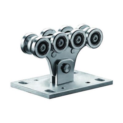 ролики 48mm гальванизировали стальное среднее сползая консольное колесо экипажа ворот