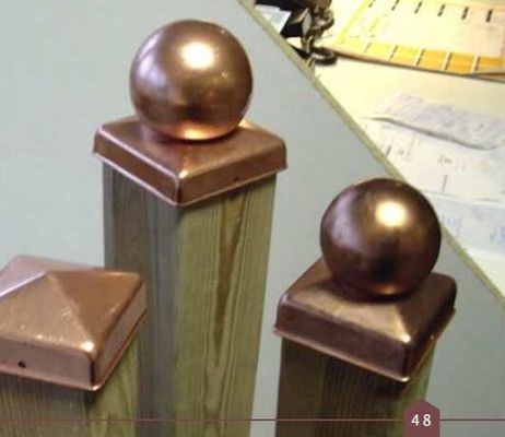 2 дюйма 2,5&quot; столб загородки пирамиды утюга 3 1/2» покрывает 6x6 7x7 4x4 5x5 8 x 8 с отверстиями