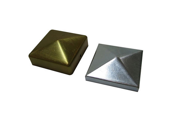 Утюг 1&quot; 1 2&quot; 3&quot; квадратный столб загородки покрывает 100 x 100mm 115mm 120mm без отверстий