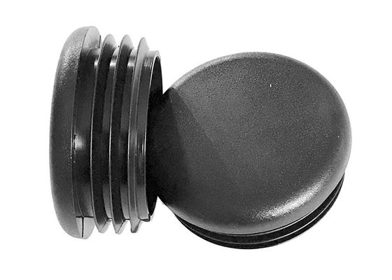75mm 90mm 6 дюймов столб загородки 8 дюймов круглый покрывают черную пластмассу